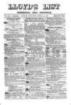 Lloyd's List Saturday 25 March 1876 Page 1