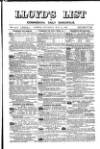 Lloyd's List Saturday 27 May 1876 Page 1