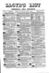 Lloyd's List Saturday 22 July 1876 Page 1