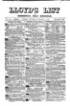 Lloyd's List Saturday 14 October 1876 Page 1