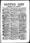 Lloyd's List Friday 15 December 1876 Page 1