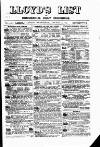 Lloyd's List Wednesday 10 January 1877 Page 1