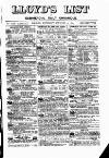 Lloyd's List Saturday 13 January 1877 Page 1