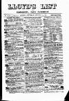 Lloyd's List Saturday 20 January 1877 Page 1