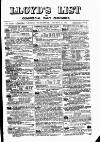 Lloyd's List Wednesday 24 January 1877 Page 1