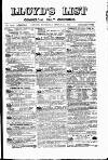 Lloyd's List Saturday 31 March 1877 Page 1