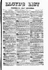 Lloyd's List Saturday 02 June 1877 Page 1