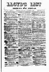 Lloyd's List Saturday 06 October 1877 Page 1