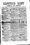 Lloyd's List Thursday 08 November 1877 Page 1