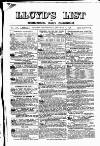Lloyd's List Wednesday 16 January 1878 Page 1