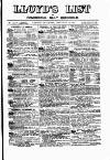 Lloyd's List Saturday 23 February 1878 Page 1