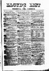 Lloyd's List Saturday 02 March 1878 Page 1