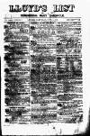 Lloyd's List Saturday 01 June 1878 Page 1