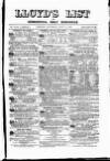 Lloyd's List Saturday 27 July 1878 Page 1