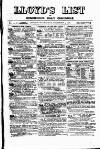 Lloyd's List Wednesday 04 December 1878 Page 1