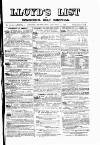 Lloyd's List Wednesday 15 January 1879 Page 1