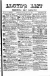 Lloyd's List Friday 11 July 1879 Page 1