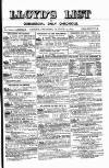 Lloyd's List Saturday 25 October 1879 Page 1
