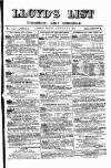 Lloyd's List Friday 07 November 1879 Page 1
