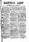 Lloyd's List Friday 14 November 1879 Page 1