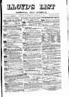 Lloyd's List Wednesday 14 January 1880 Page 1