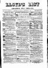 Lloyd's List Saturday 31 January 1880 Page 1
