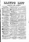 Lloyd's List Saturday 29 May 1880 Page 1