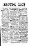 Lloyd's List Thursday 12 August 1880 Page 1