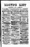 Lloyd's List Saturday 09 October 1880 Page 1