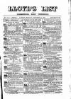 Lloyd's List Monday 22 November 1880 Page 1