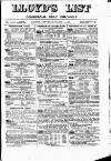 Lloyd's List Saturday 12 March 1881 Page 1