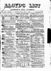 Lloyd's List Friday 01 April 1881 Page 1