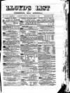 Lloyd's List Friday 18 November 1881 Page 1