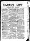 Lloyd's List Saturday 03 December 1881 Page 1