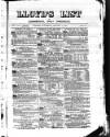 Lloyd's List Saturday 14 January 1882 Page 1