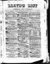 Lloyd's List Wednesday 25 January 1882 Page 1