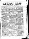 Lloyd's List Monday 06 February 1882 Page 1