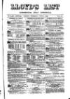Lloyd's List Thursday 01 June 1882 Page 1
