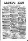 Lloyd's List Wednesday 06 December 1882 Page 1