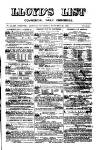 Lloyd's List Saturday 27 January 1883 Page 1