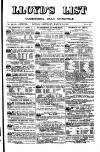 Lloyd's List Saturday 03 March 1883 Page 1