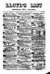 Lloyd's List Friday 09 March 1883 Page 1