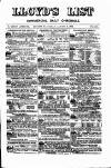 Lloyd's List Saturday 04 August 1883 Page 1