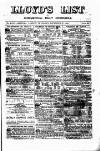 Lloyd's List Thursday 27 December 1883 Page 1
