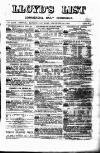 Lloyd's List Saturday 29 December 1883 Page 1