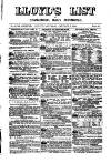 Lloyd's List Saturday 05 January 1884 Page 1