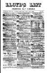 Lloyd's List Saturday 23 February 1884 Page 1
