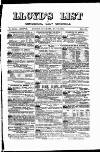 Lloyd's List Saturday 31 May 1884 Page 1
