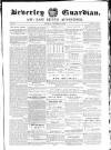 Beverley Guardian Saturday 27 September 1856 Page 1
