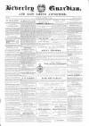 Beverley Guardian Saturday 27 December 1856 Page 1